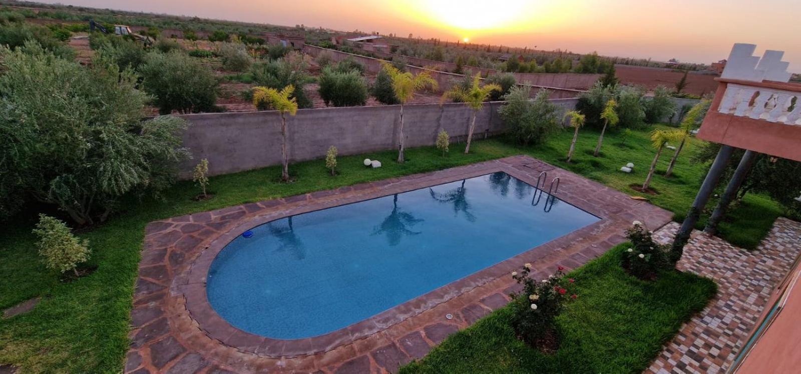Dar Morad Entiere Avec Piscine Privee Ds Ferme De 4ha Marrakesch
